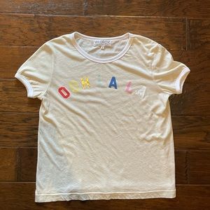 Wildfox l Short Sleeve Top Small